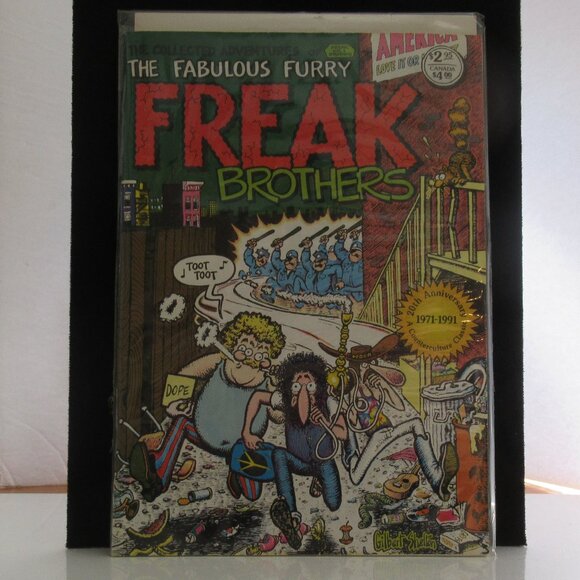 Tha Fabulous Furry Freak Brothers isuess 1(91) & 2(89), Vintage - Picture 7 of 10